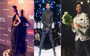 Photo of Shahid Kapoor, Deepika Padukone, Vidyut Jammwal at GQ Fashion Nights