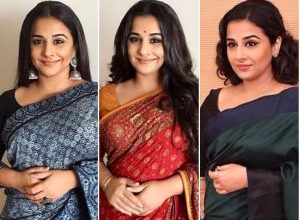 Photo of Vidya Balan: Saris she wore for Tumhari Sulu promotions