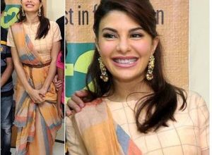 Photo of Jacqueline Fernandez takes her traditional look to the next level