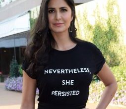 Photo of Katrina Kaif styled her quirky tee with an elegant skirt