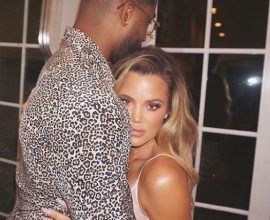 Photo of Khloe Kardashian confirm the news of her first child with boyfriend Tristan Thompson.