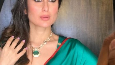 Photo of Kareena Kapoor Khan nails this green sari
