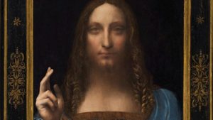 Photo of Leonardo da Vinci’s Salvator Mundi sold for $450m