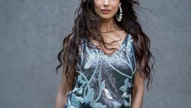 Photo of Malaika Arora missed the mark in this grey embellished mini