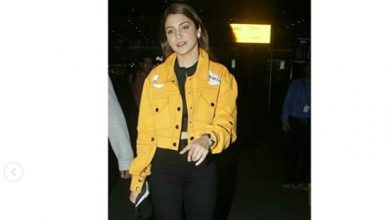 Photo of Anushka Sharma shines bright in this yellow jacket