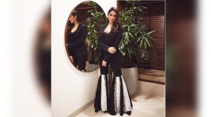 Photo of Mira Rajput gets it wrong in flared monotone pants