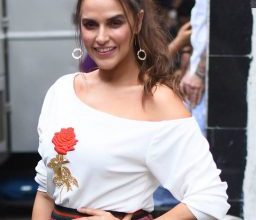 Photo of Neha Dhupia looks completely out of sync in colourful metallic outfit