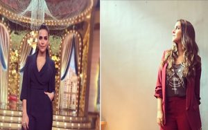 Photo of Neha Dhupia’s pantsuit looks are kind of boring