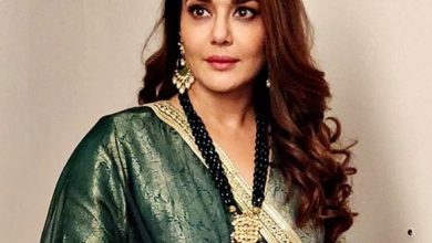 Photo of Preity Zinta looks beautiful in this green silk kurta