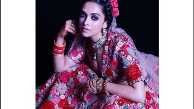 Photo of Deepika Padukone looks drop dead georgeous in this red Sabyasachi lehenga