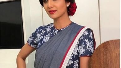 Photo of Shilpa Shetty look’s gorgeous in her new denim sari