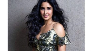 Photo of Katrina Kaif looks beautiful in this golden Peter Pilotto metallic dress