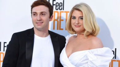 Photo of Meghan Trainor and Daryl Sabara tie the knot