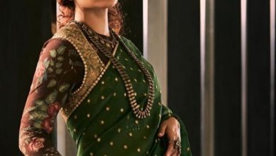 Photo of Kangana Ranaut looks beautiful in Sabyasachi sari