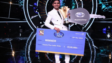 Photo of Salman Ali declared as the winner of Indian Idol season 10
