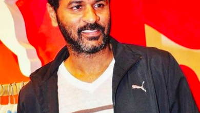 Photo of Prabhudeva honoured with Padma Shri