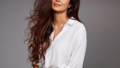 Photo of Tabu looked gorgeous in this white shirt