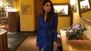 Photo of Kareena Kapoor Khan looked gorgeous in this blue dress