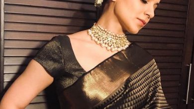 Photo of Kangana Ranaut looked lovely in this sari gifted by Rekha