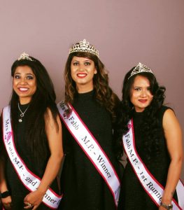 Winner Priyanka Dave First runner up - Mrs Pooja Thakur Second runner up - Mrs Rashmi Panwar