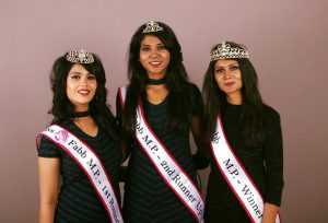  Winner - Miss Vidhervi Agarwal  First runner up - Miss Ashi Jain Second runner up - Miss Sandhya Ahirwar and Miss Purti Dubey
