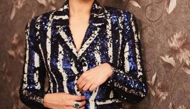 Photo of Sonakshi Sinha nailed this striped pantsuit