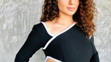 Photo of Kangana Ranaut looks gorgeous in this monochrome dress