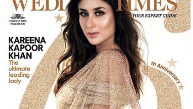 Photo of Kareena Kapoor Khan looks elegant on the cover of Femina Wedding Magazine