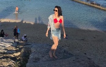 Photo of Nushrat Bharucha looks smoking hot in this red bikini