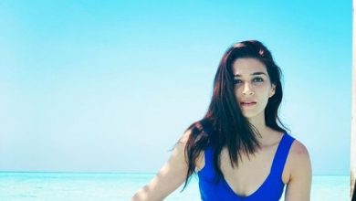 Photo of Kriti Sanon raises the temperature high in this blue monokini