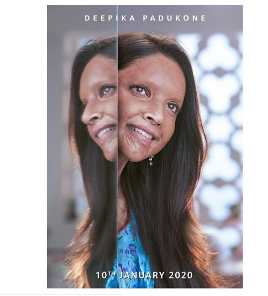 Deepika Padukone's first look in Chhapaak as Malti 