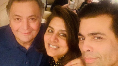 Photo of Now its Karan Johar who visited Rishi Kapoor and Neetu Singh