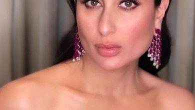 Photo of Kareena Kapoor Khan looks elegant in this beige midi dress