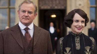 Photo of Hugh Bonneville , Dame Maggie Smith ,Downton Abbey trailer