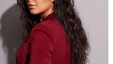 Photo of Katrina Kaif looks stunning a red Nikhil Thampi suit