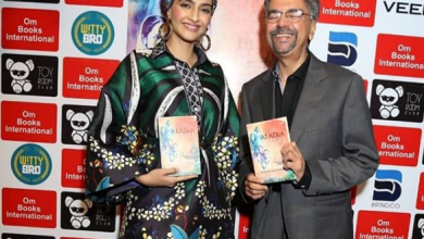 Photo of Sonam Kapoor pulled off the look with a smart headgear