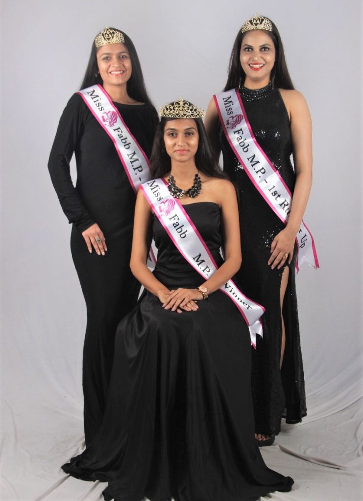 Winner – Sakshi Agrawal  1 st Runner up – Nisha Sharma  2 nd Runner up – Poorva Baghel