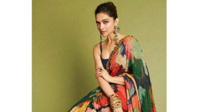 Photo of Deepika Padukone stuns in a colourful elegant saree