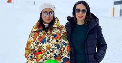 Photo of Kareena Kapoor dazzles in a black outfit in Switzerland