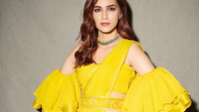 Photo of Kriti Sanon looks gorgeous in a yellow saree
