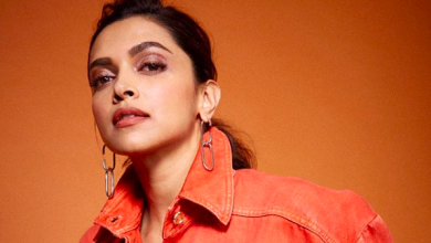 Photo of Deepika Padukone looks stunning in an orange outfit