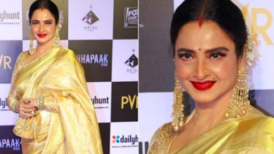 Photo of Rekha looks gorgeous as always