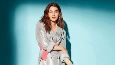 Photo of Kriti Sanon looks stunning in a mini blazer dress