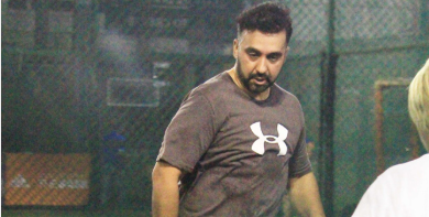 Photo of Arjun Kapoor, Jim Sarbh and Raj Kundra spotted playing football in Juhu