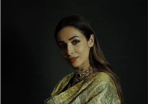 Photo of Malaika Arora looks surreal in a black and gold sharara set