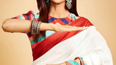 Photo of Shilpa Shetty looks elegant in this white sari