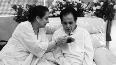 Photo of Dilip Kumar in isolation amid coronavirus scare