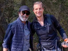 Photo of Into the Wild with Bear Grylls and Rajinikanth special episode.
