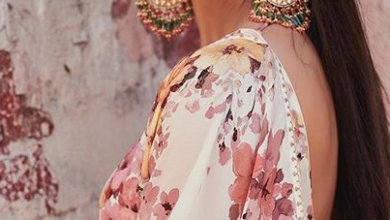 Photo of Katrina Kaif gives major fashion goals in pretty floral lehenga