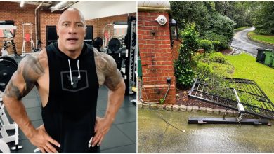 Photo of Dwayne Johnson rips off a metal gate with bare hands, channels his inner Black Adam